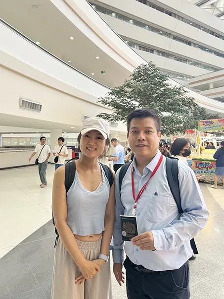 Promotional image of visa services